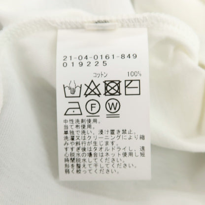 【中古】【未使用】ビームスエフ BEAMS F コットン クルーネック 半袖Ｔシャツ ホワイト【サイズM】【 状態ランクS 】【 メンズ 】