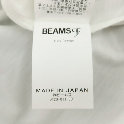 【中古】【未使用】ビームスエフ BEAMS F コットン クルーネック 半袖Ｔシャツ ホワイト【サイズM】【 状態ランクS 】【 メンズ 】