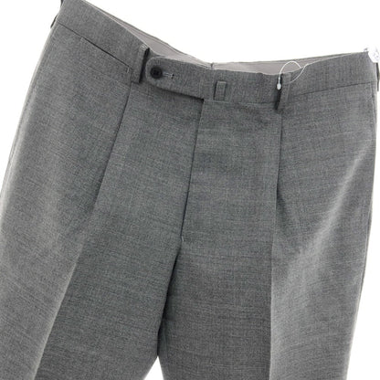 【中古】カスタムテーラー ビームス Custom Tailor BEAMS ウール ドレススラックスパンツ グレー【サイズ表記なし（M位）】【 状態ランクB 】【 メンズ 】