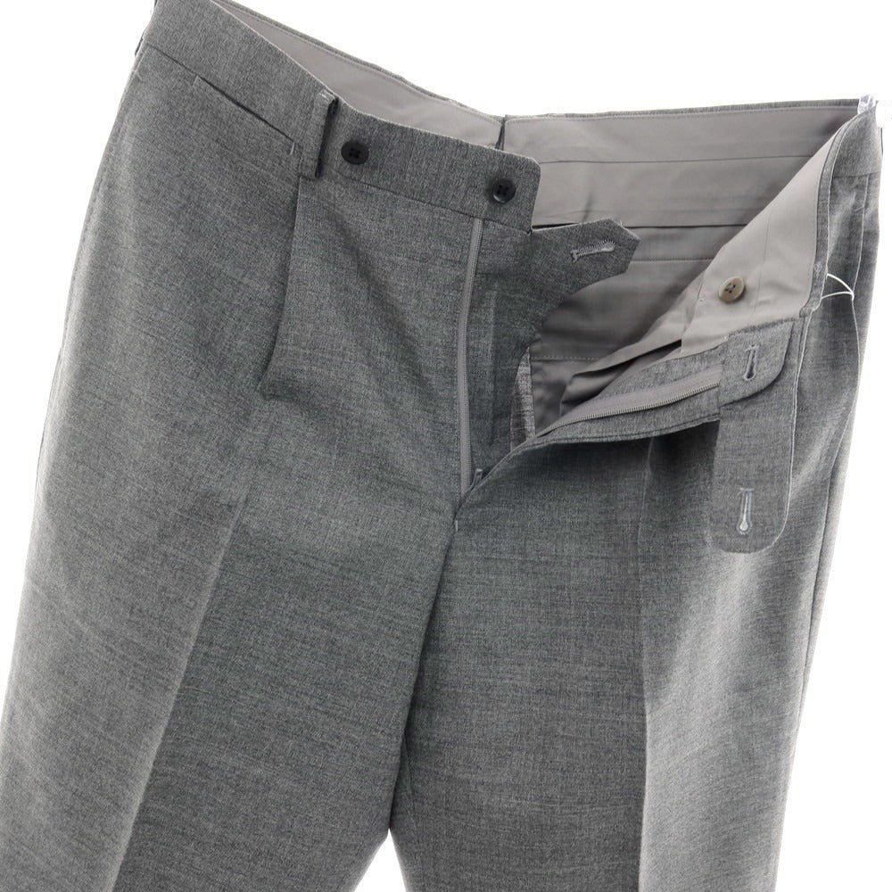 【中古】カスタムテーラー ビームス Custom Tailor BEAMS ウール ドレススラックスパンツ グレー【サイズ表記なし（M位）】【 状態ランクB 】【 メンズ 】