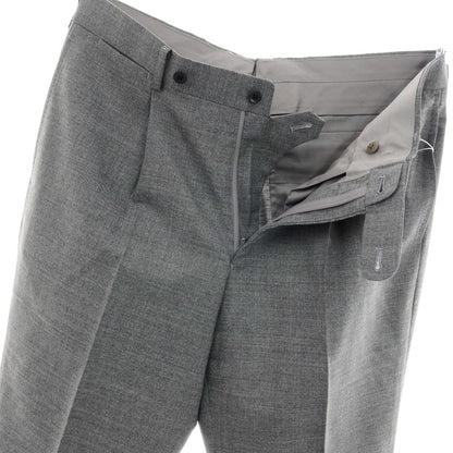 【中古】カスタムテーラー ビームス Custom Tailor BEAMS ウール ドレススラックスパンツ グレー【サイズ表記なし（M位）】【 状態ランクB 】【 メンズ 】