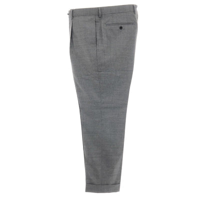 【中古】カスタムテーラー ビームス Custom Tailor BEAMS ウール ドレススラックスパンツ グレー【サイズ表記なし（M位）】【 状態ランクB 】【 メンズ 】