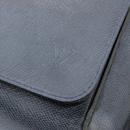 【中古】ルイ ヴィトン LOUIS VUITTON タイガ ロマンPM ショルダーバッグ ダークネイビー【 状態ランクB 】【 メンズ 】