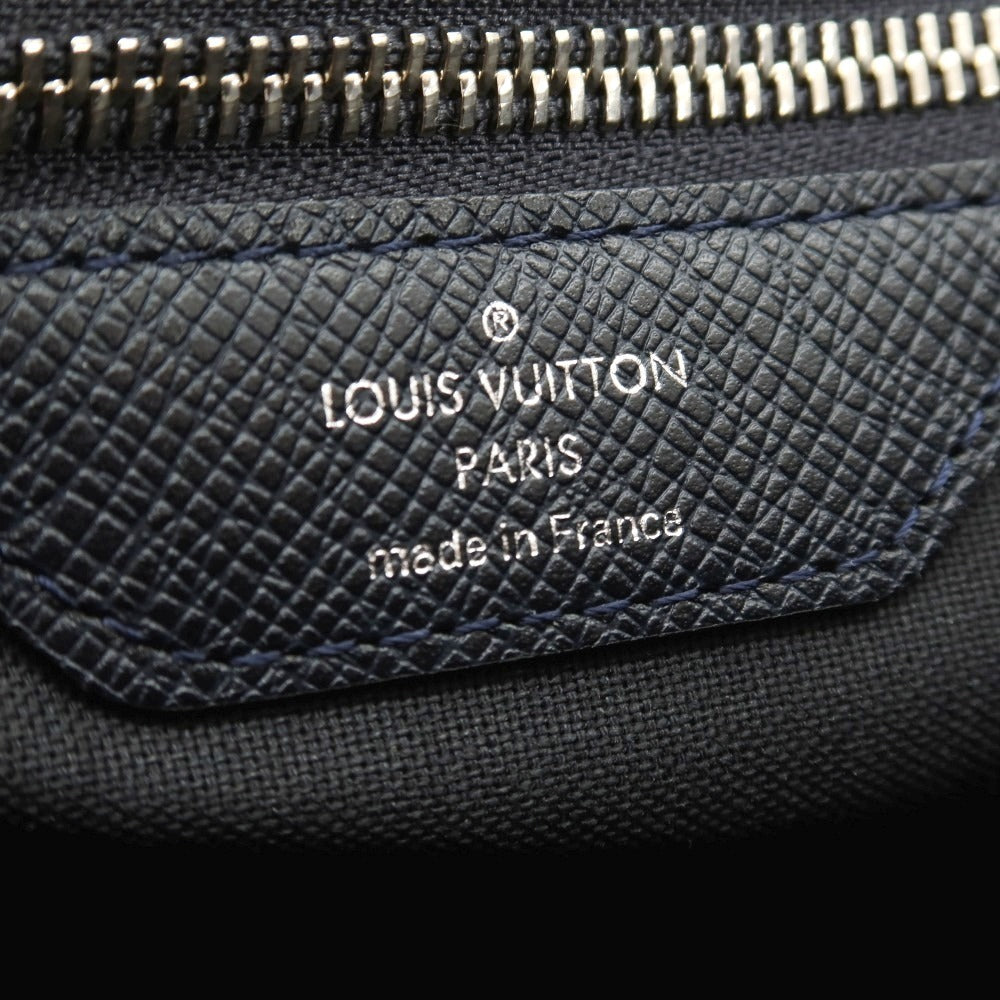 【中古】ルイ ヴィトン LOUIS VUITTON タイガ ロマンPM ショルダーバッグ ダークネイビー【 状態ランクB 】【 メンズ 】