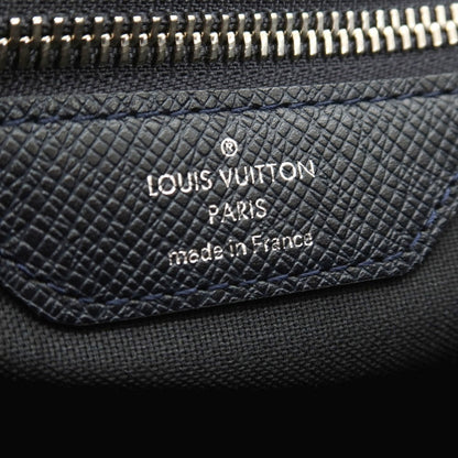 【中古】ルイ ヴィトン LOUIS VUITTON タイガ ロマンPM ショルダーバッグ ダークネイビー【 状態ランクB 】【 メンズ 】