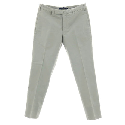 【中古】インコテックス INCOTEX ストレッチコットン カジュアルスラックスパンツ ライトグレー【サイズ48】【 状態ランクB 】【 メンズ 】