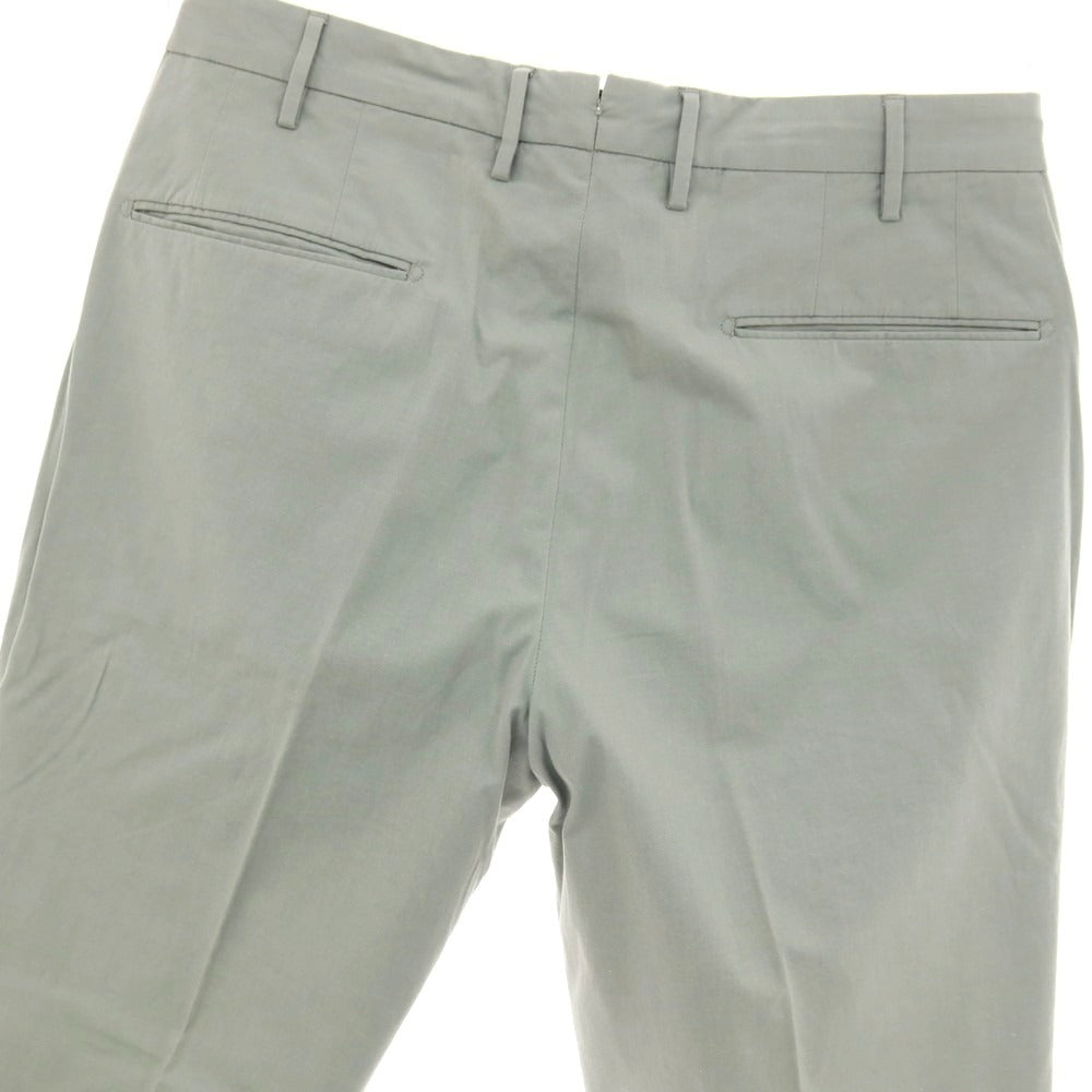 【中古】インコテックス INCOTEX ストレッチコットン カジュアルスラックスパンツ ライトグレー【サイズ48】【 状態ランクB 】【 メンズ 】