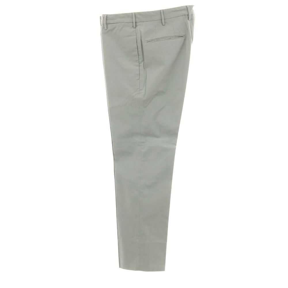 【中古】インコテックス INCOTEX ストレッチコットン カジュアルスラックスパンツ ライトグレー【サイズ48】【 状態ランクB 】【 メンズ 】