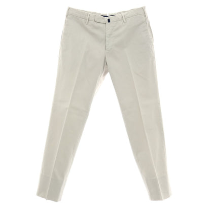 【中古】インコテックス INCOTEX ストレッチコットン カジュアルスラックスパンツ ライトグレー【サイズ48】【 状態ランクB 】【 メンズ 】