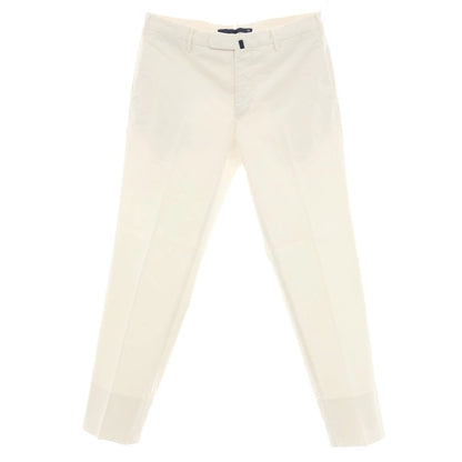 【中古】インコテックス INCOTEX ストレッチコットン カジュアルスラックスパンツ ホワイト【サイズ48】【 状態ランクB 】【 メンズ 】