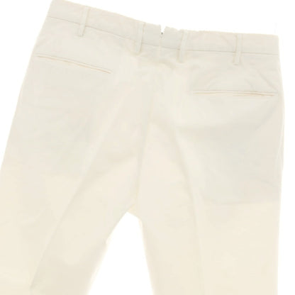 【中古】インコテックス INCOTEX ストレッチコットン カジュアルスラックスパンツ ホワイト【サイズ48】【 状態ランクB 】【 メンズ 】