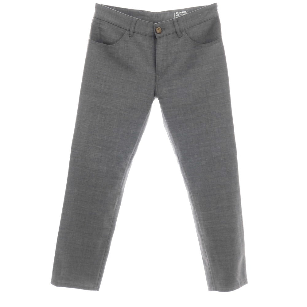 【中古】ピーティートリノ デニム PT TORINO DENIM SWING ストレッチウール 5ポケットパンツ グレー【サイズ31】【 状態ランクA 】【 メンズ 】