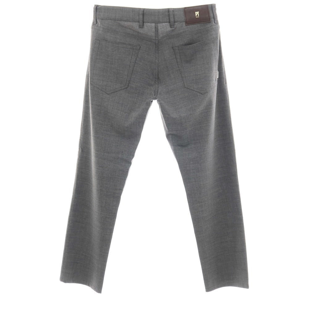 【中古】ピーティートリノ デニム PT TORINO DENIM SWING ストレッチウール 5ポケットパンツ グレー【サイズ31】【 状態ランクA 】【 メンズ 】