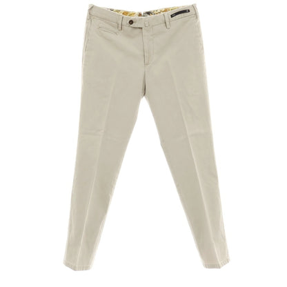 【中古】ピーティーゼロウーノ PT01 Jambo ストレッチコットン カジュアルスラックスパンツ ベージュ【サイズ48】【 状態ランクC 】【 メンズ 】