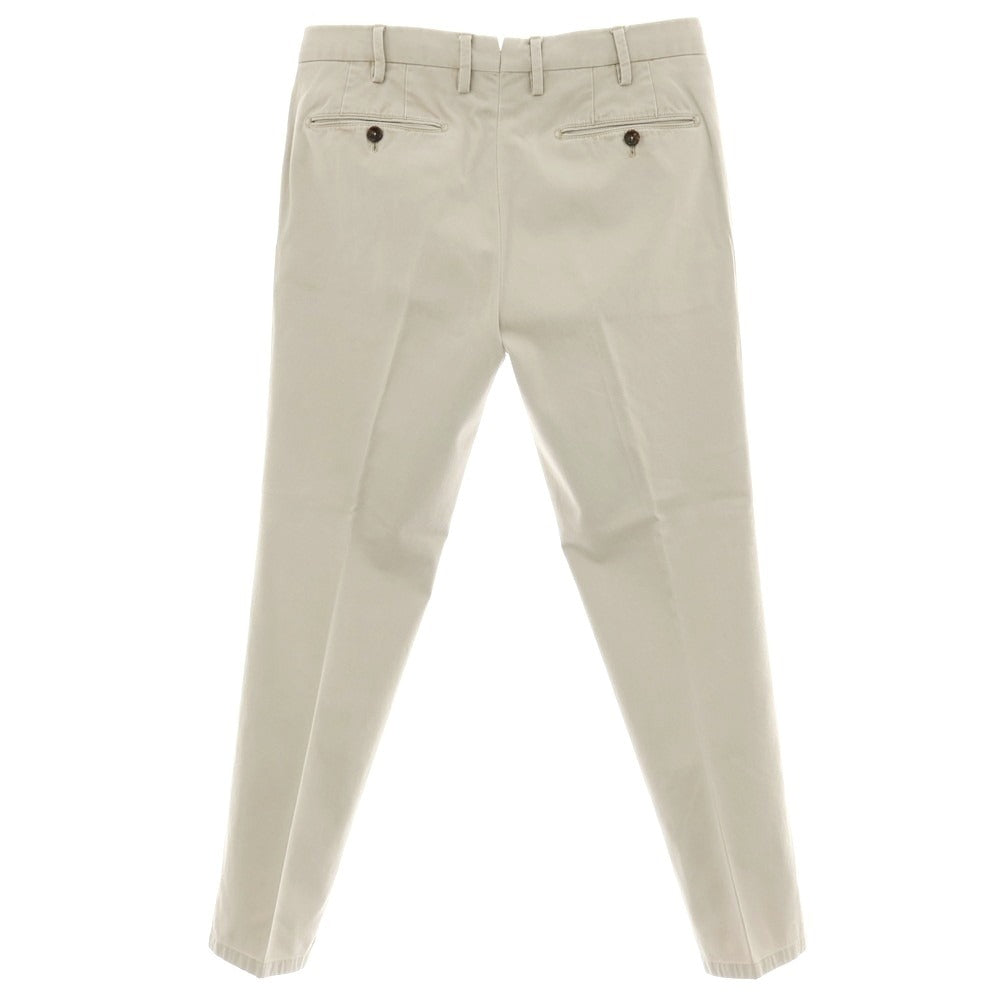 【中古】ピーティーゼロウーノ PT01 Jambo ストレッチコットン カジュアルスラックスパンツ ベージュ【サイズ48】【 状態ランクC 】【 メンズ 】