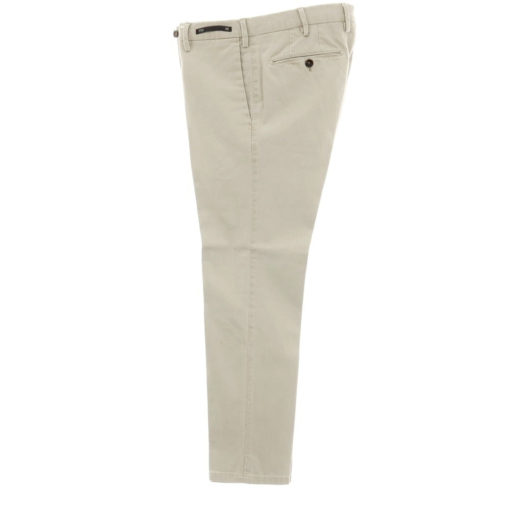 【中古】ピーティーゼロウーノ PT01 Jambo ストレッチコットン カジュアルスラックスパンツ ベージュ【サイズ48】【 状態ランクC 】【 メンズ 】