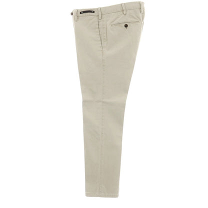 【中古】ピーティーゼロウーノ PT01 Jambo ストレッチコットン カジュアルスラックスパンツ ベージュ【サイズ48】【 状態ランクC 】【 メンズ 】