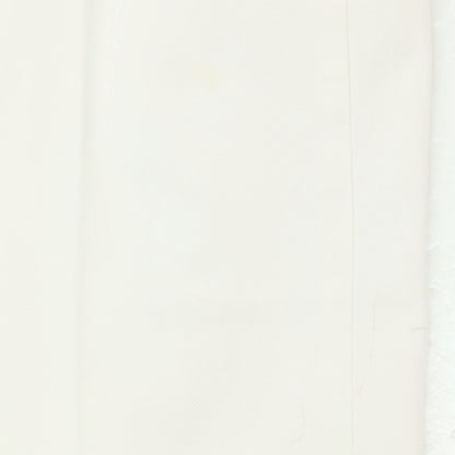 【中古】ピーティーゼロウーノ PT01 Jambo ストレッチコットン カジュアルスラックスパンツ ホワイト【サイズ48】【 状態ランクC 】【 メンズ 】