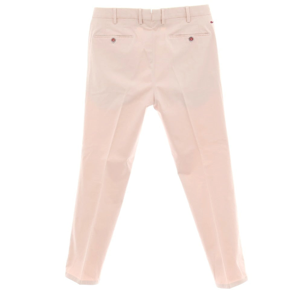 【中古】ピーティーゼロウーノ PT01 Reef ストレッチコットン カジュアルスラックスパンツ ライトピンク【サイズ48】【 状態ランクC 】【 メンズ 】