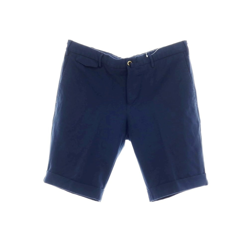 【中古】ピーティートリノ PT TORINO BERMUDA ストレッチレーヨンナイロン ショートパンツ ネイビー【 サイズ48 】【 状態ランクB 】【 メンズ 】 [BPD]