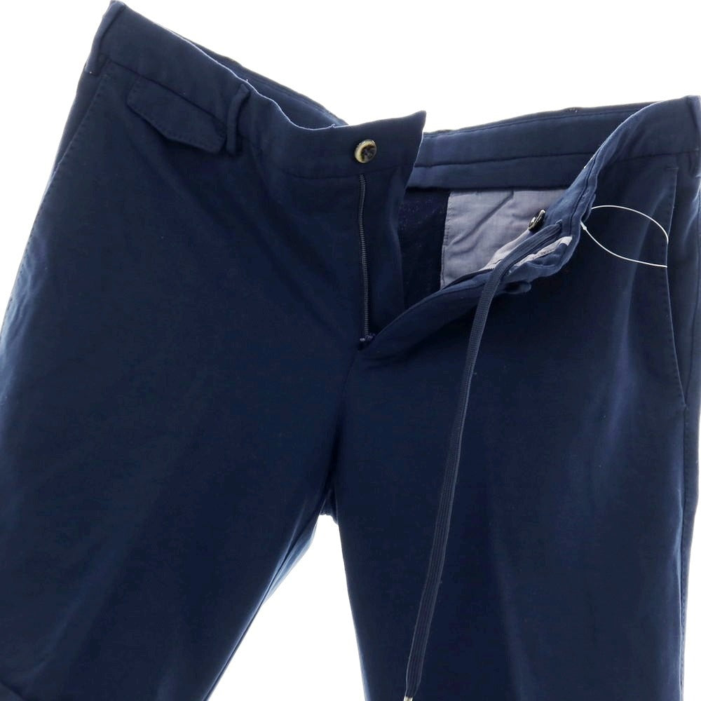 【中古】ピーティートリノ PT TORINO BERMUDA ストレッチレーヨンナイロン ショートパンツ ネイビー【 サイズ48 】【 状態ランクB 】【 メンズ 】 [BPD]