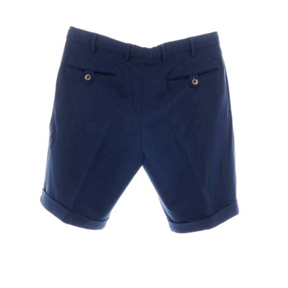 【中古】ピーティートリノ PT TORINO BERMUDA ストレッチレーヨンナイロン ショートパンツ ネイビー【サイズ48】【 状態ランクB 】【 メンズ 】