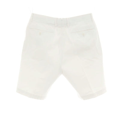 【中古】エストネーション ESTNATION ストレッチコットン ショートパンツ ホワイト【サイズM】【 状態ランクB 】【 メンズ 】