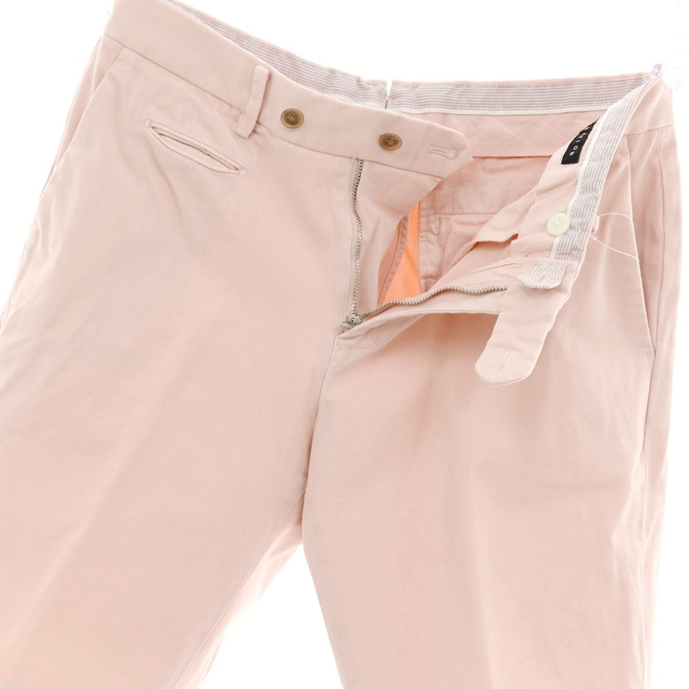 【中古】エストネーション ESTNATION ストレッチコットン ショートパンツ ピンク【サイズM】【 状態ランクB 】【 メンズ 】 [DPD]
