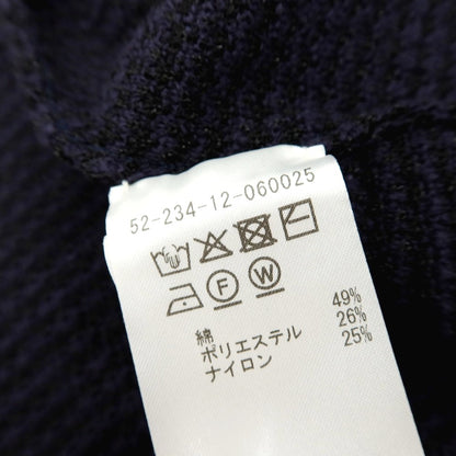 【中古】エストネーション ESTNATION コットンポリエステルナイロン チェック オープンカラー 半袖シャツ ブラックxネイビー【サイズM】【 状態ランクA 】【 メンズ 】