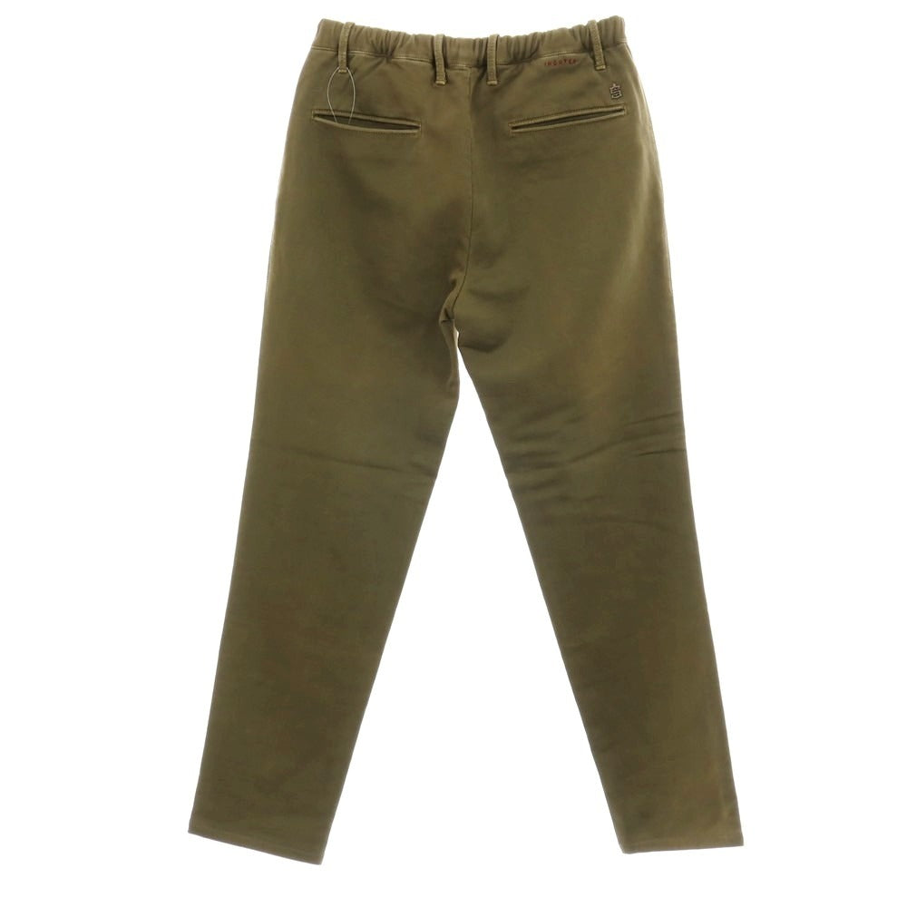 【中古】インコテックス INCOTEX ストレッチコットン イージーパンツ オリーブ【サイズ30】【 状態ランクB 】【 メンズ 】