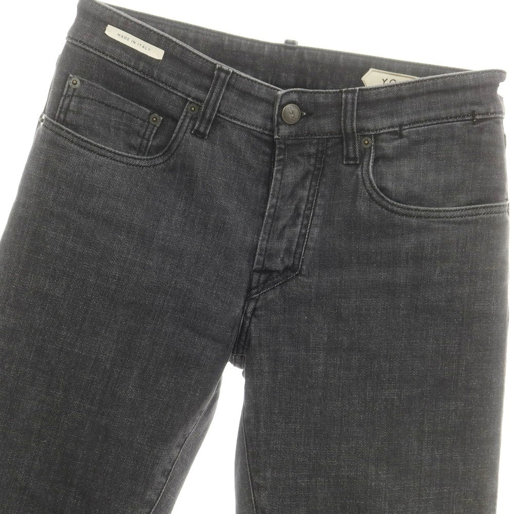 【中古】イカイ YCHAI ストレッチ コットン ジーンズ デニムパンツ グレーブラック【 31 】【 状態ランクB 】【 メンズ 】