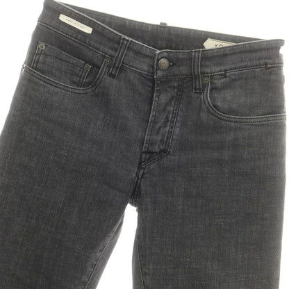 【中古】イカイ YCHAI ストレッチ コットン ジーンズ デニムパンツ グレーブラック【 31 】【 状態ランクB 】【 メンズ 】