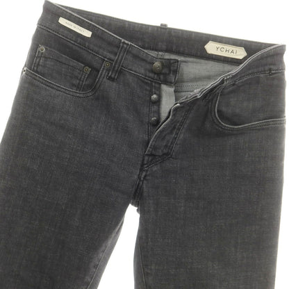 【中古】イカイ YCHAI ストレッチ コットン ジーンズ デニムパンツ グレーブラック【 31 】【 状態ランクB 】【 メンズ 】