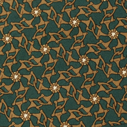 【中古】エルメス HERMES シルク ポケットチーフ グリーン【 状態ランクB 】【 メンズ 】