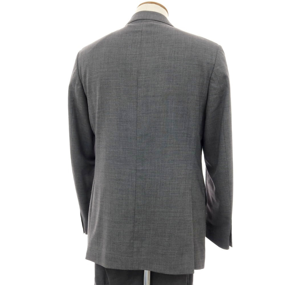 【中古】デシリーナポリ DESIREE NAPOLI ウール 2つボタンスーツ グレー【 サイズ48 】【 状態ランクC 】【 メンズ 】 [CPD]