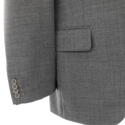 【中古】デシリーナポリ DESIREE NAPOLI ウール 2つボタンスーツ グレー【サイズ48】【 状態ランクC 】【 メンズ 】