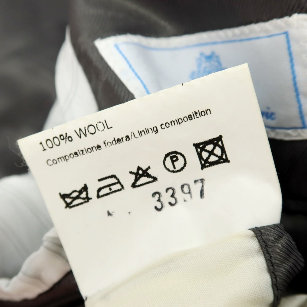 【中古】デシリーナポリ DESIREE NAPOLI ウール 2つボタンスーツ グレー【サイズ48】【 状態ランクC 】【 メンズ 】