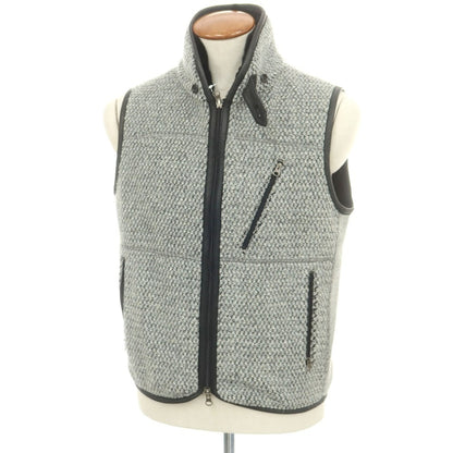 【中古】サイドスロープ SIDE SLOPE ノースリーブブルゾン ベスト グレー【 2 】【 状態ランクB 】【 メンズ 】