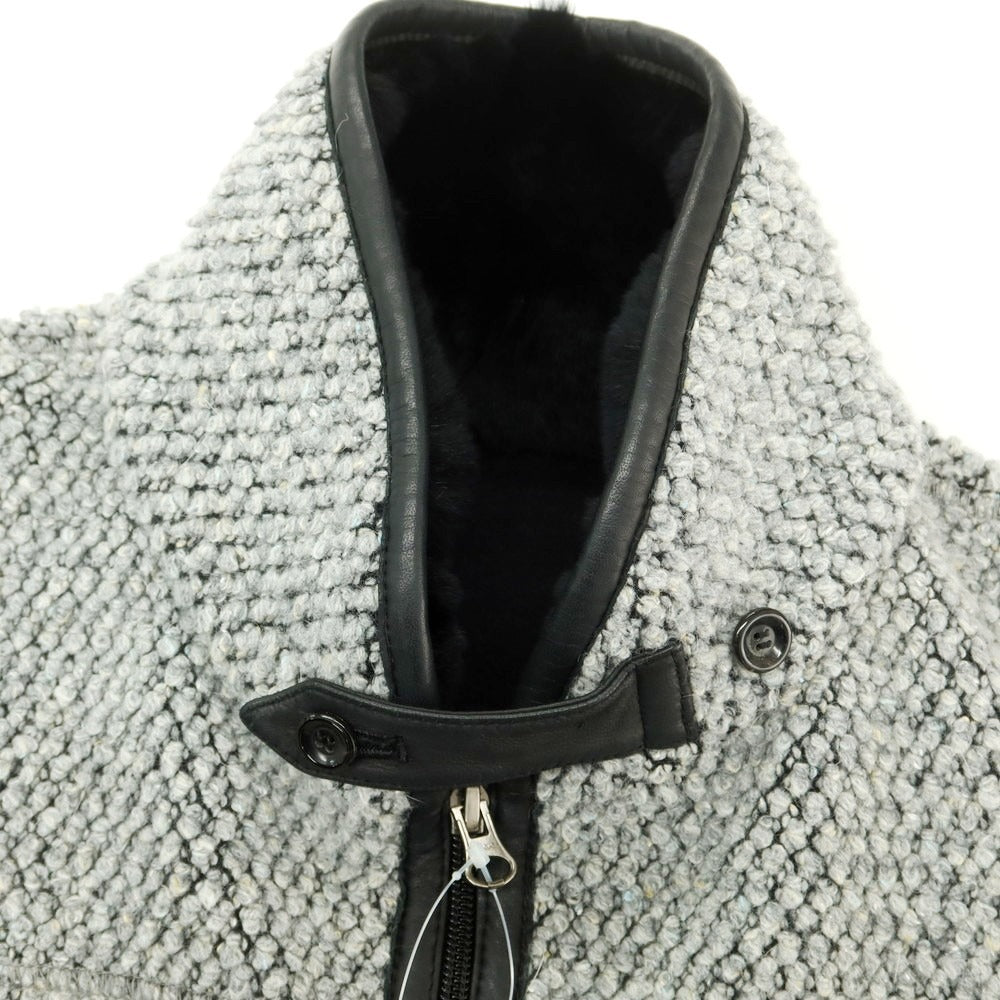 【中古】サイドスロープ SIDE SLOPE ノースリーブブルゾン ベスト グレー【 2 】【 状態ランクB 】【 メンズ 】