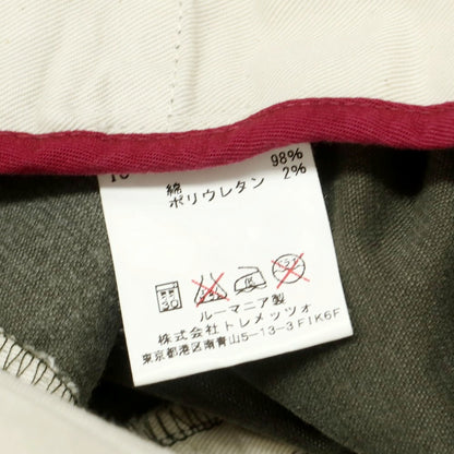 【中古】アイコン ICON ストレッチ コットン 細畝 コーデュロイパンツ グレーカーキ【 46 】【 状態ランクC 】【 メンズ 】