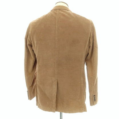 【中古】ボリオリ BOGLIOLI COAT 細畝コーデュロイ 3B カジュアルジャケット ベージュ【 50 】【 状態ランクC 】【 メンズ 】