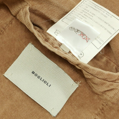【中古】ボリオリ BOGLIOLI COAT 細畝コーデュロイ 3B カジュアルジャケット ベージュ【 50 】【 状態ランクC 】【 メンズ 】