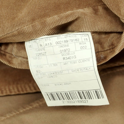 【中古】ボリオリ BOGLIOLI COAT 細畝コーデュロイ 3B カジュアルジャケット ベージュ【 50 】【 状態ランクC 】【 メンズ 】