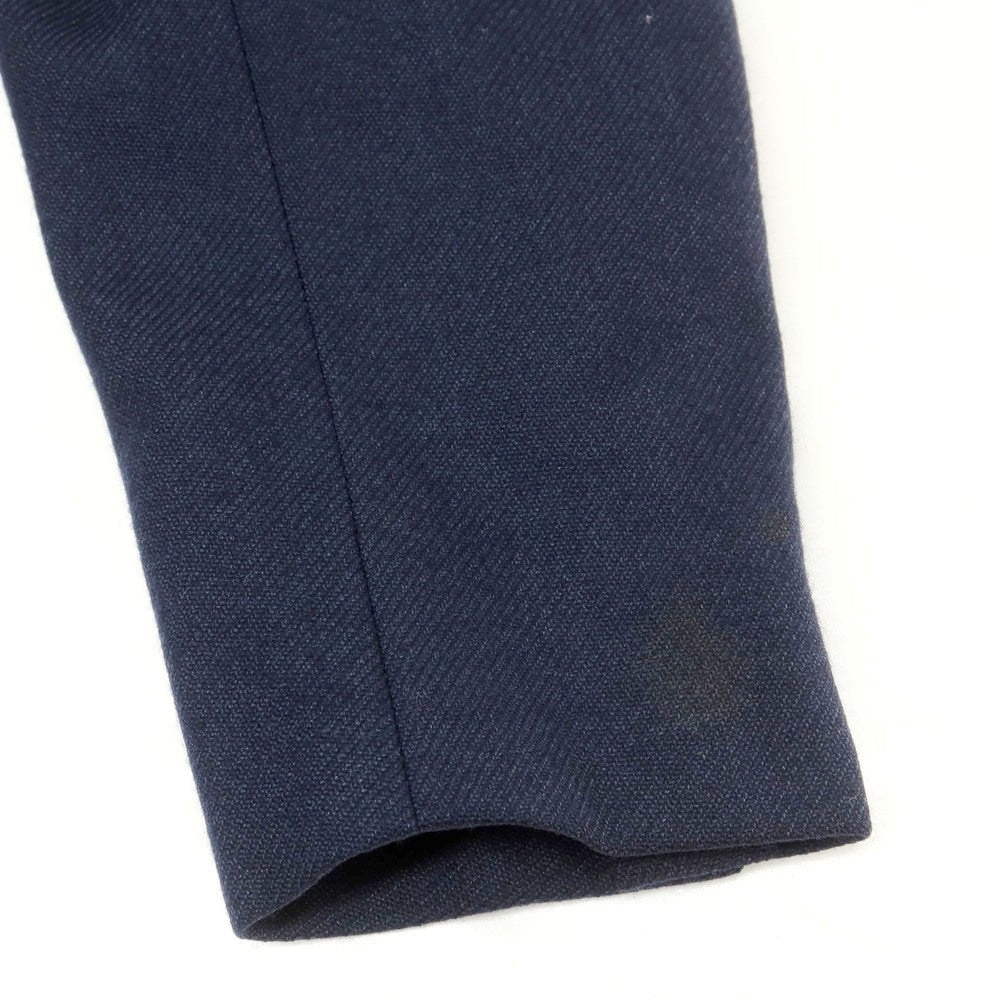 【中古】イザイア ISAIA UNITED ARROWS別注 ウールカシミヤ 3B テーラードジャケット ネイビー【 48 8R 】【 状態ランクC 】【 メンズ 】