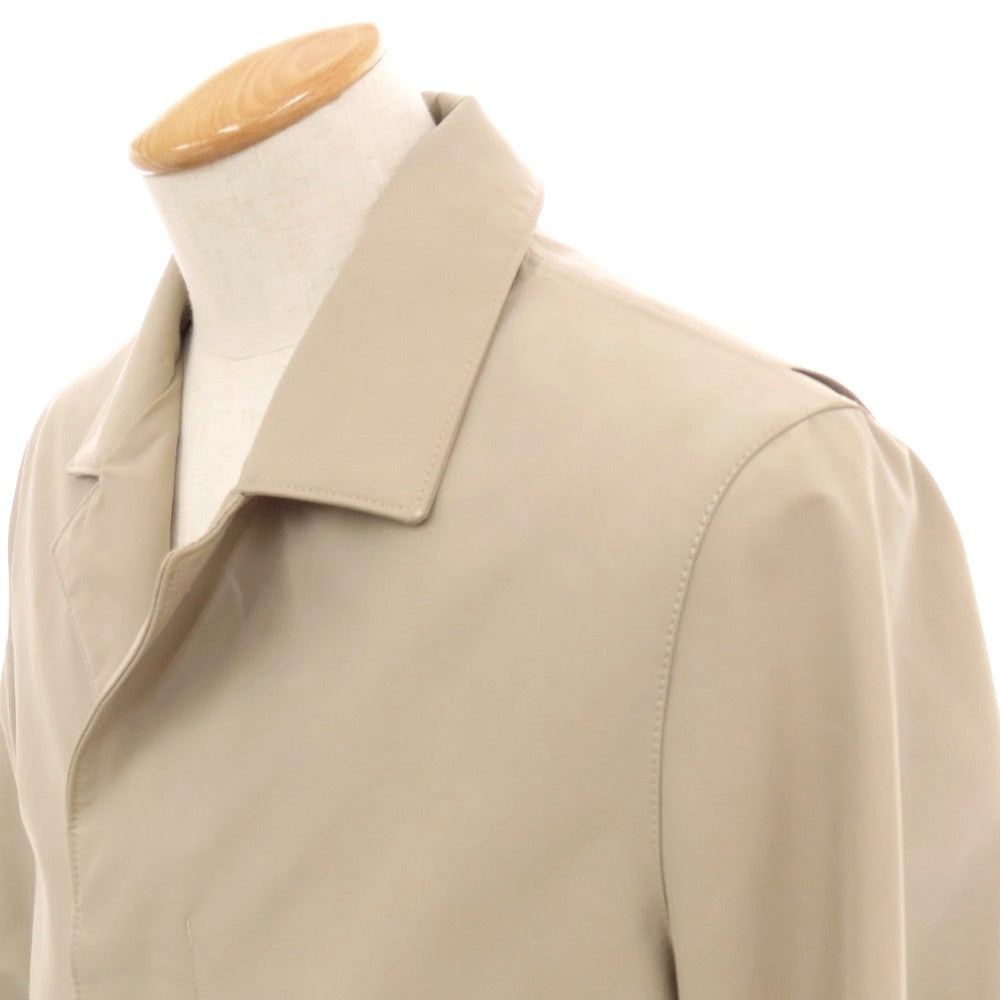 【中古】ロロピアーナ Loro Piana コットンポリエステル ステンカラーコート ベージュ【 XS 】【 状態ランクC 】【 メンズ 】