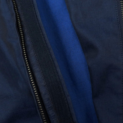 【中古】ロロピアーナ Loro Piana コットン スタンドカラー ダブルジップ スイングトップ ライトネイビー【 S 】【 状態ランクC 】【 メンズ 】