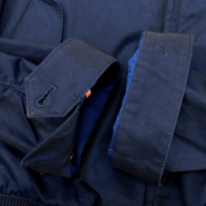 【中古】ロロピアーナ Loro Piana コットン スタンドカラー ダブルジップ スイングトップ ライトネイビー【 S 】【 状態ランクC 】【 メンズ 】