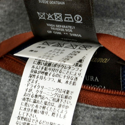 【中古】ロロピアーナ Loro Piana シルクカシミヤ ダウンベスト ネイビー【 M 】【 状態ランクC 】【 メンズ 】