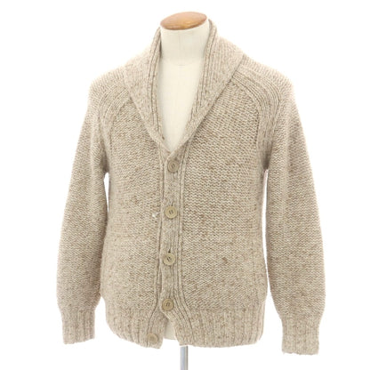 【中古】ロロピアーナ Loro Piana カシミヤ ショールカラー カーディガン ブラウン【 46 】【 状態ランクC 】【 メンズ 】