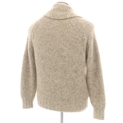 【中古】ロロピアーナ Loro Piana カシミヤ ショールカラー カーディガン ブラウン【 46 】【 状態ランクC 】【 メンズ 】